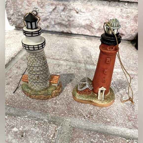 Lefton Boston Lighthouse and Ponce De Leon Lighthouse Ornaments - Picture 2 of 7